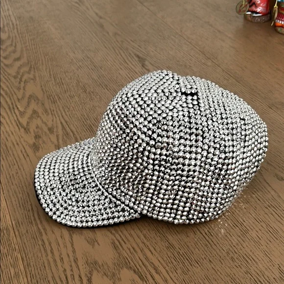 Sparkling Rhinestone Cap - Picture 2 of 4